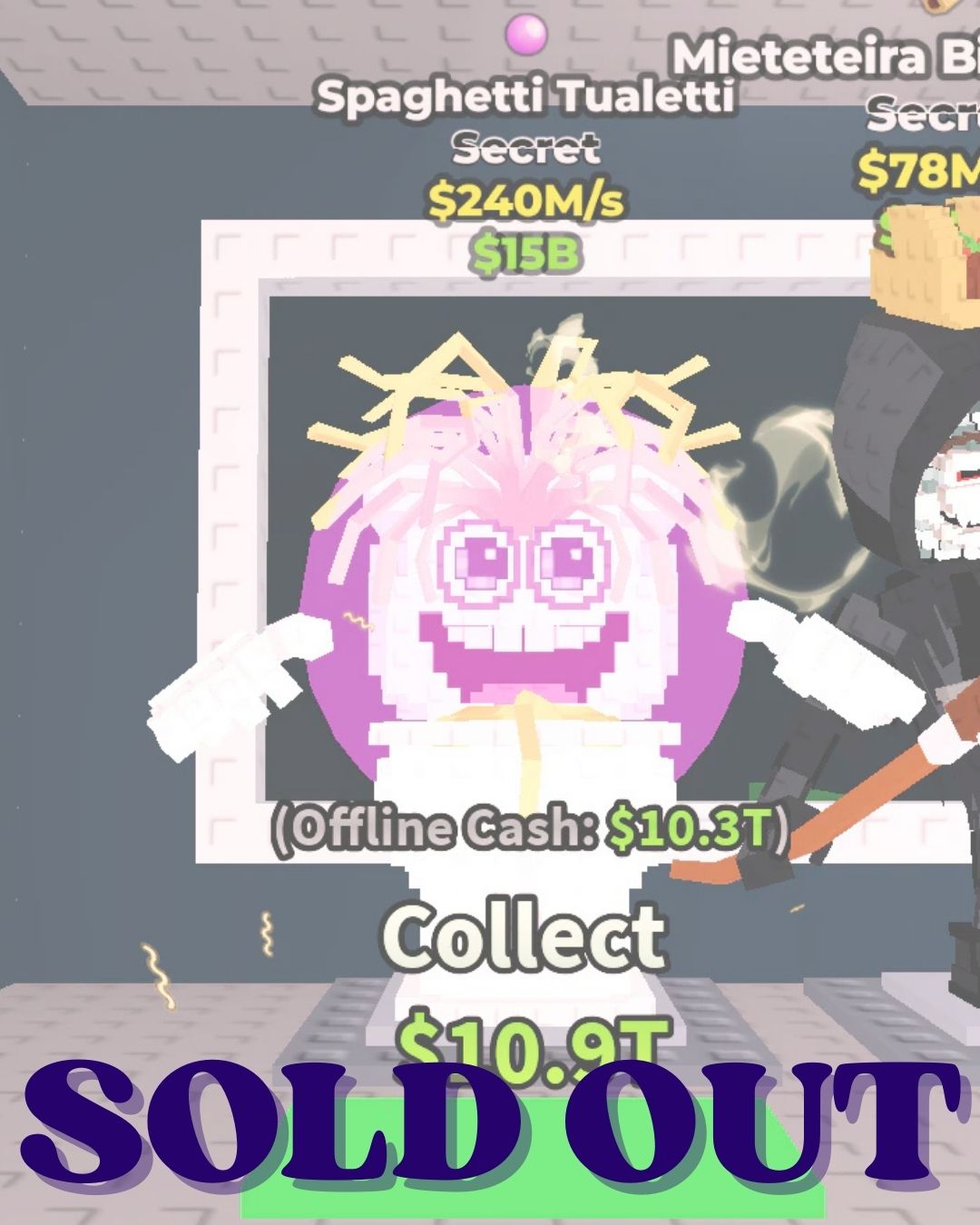 Spaghetti Tualetti $240M/s on brainrotexchange.com